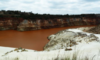Acid Mine Drainage in disused South African mine